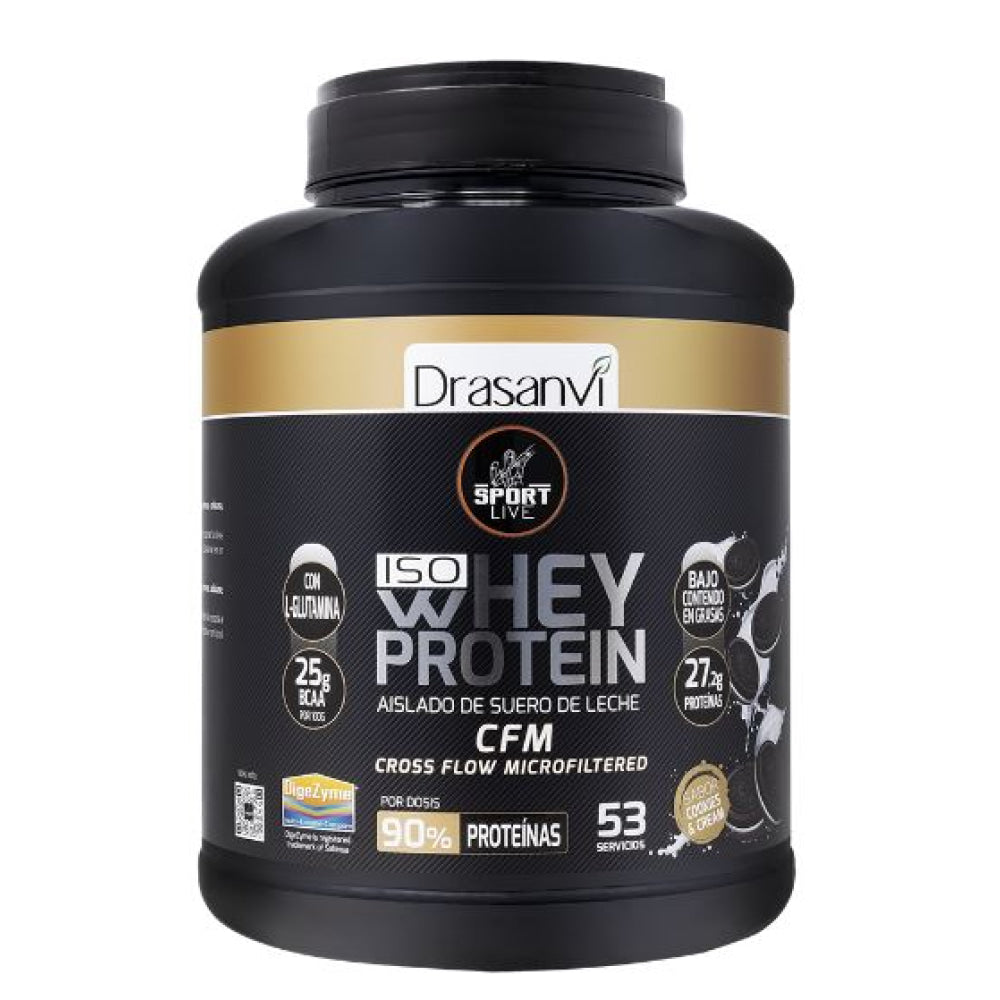 Sport Live Iso Whey Protein Aislado 1,6 Kg