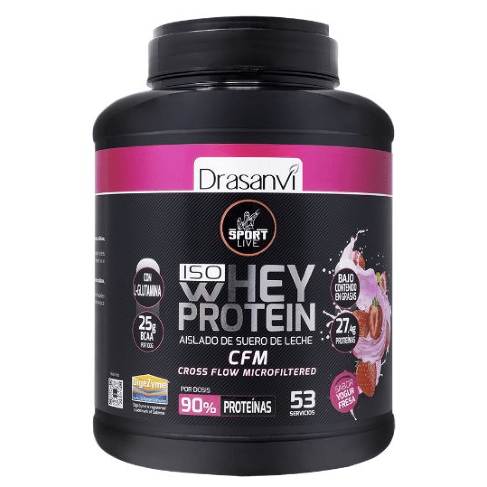 Whey Protein Aislado Sport Live 1 6 Kg Yogur - Fresa Proteina