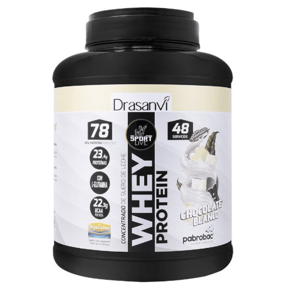 Whey Protein Concentrada 1 45 Kg Chocolate Blanco Proteina
