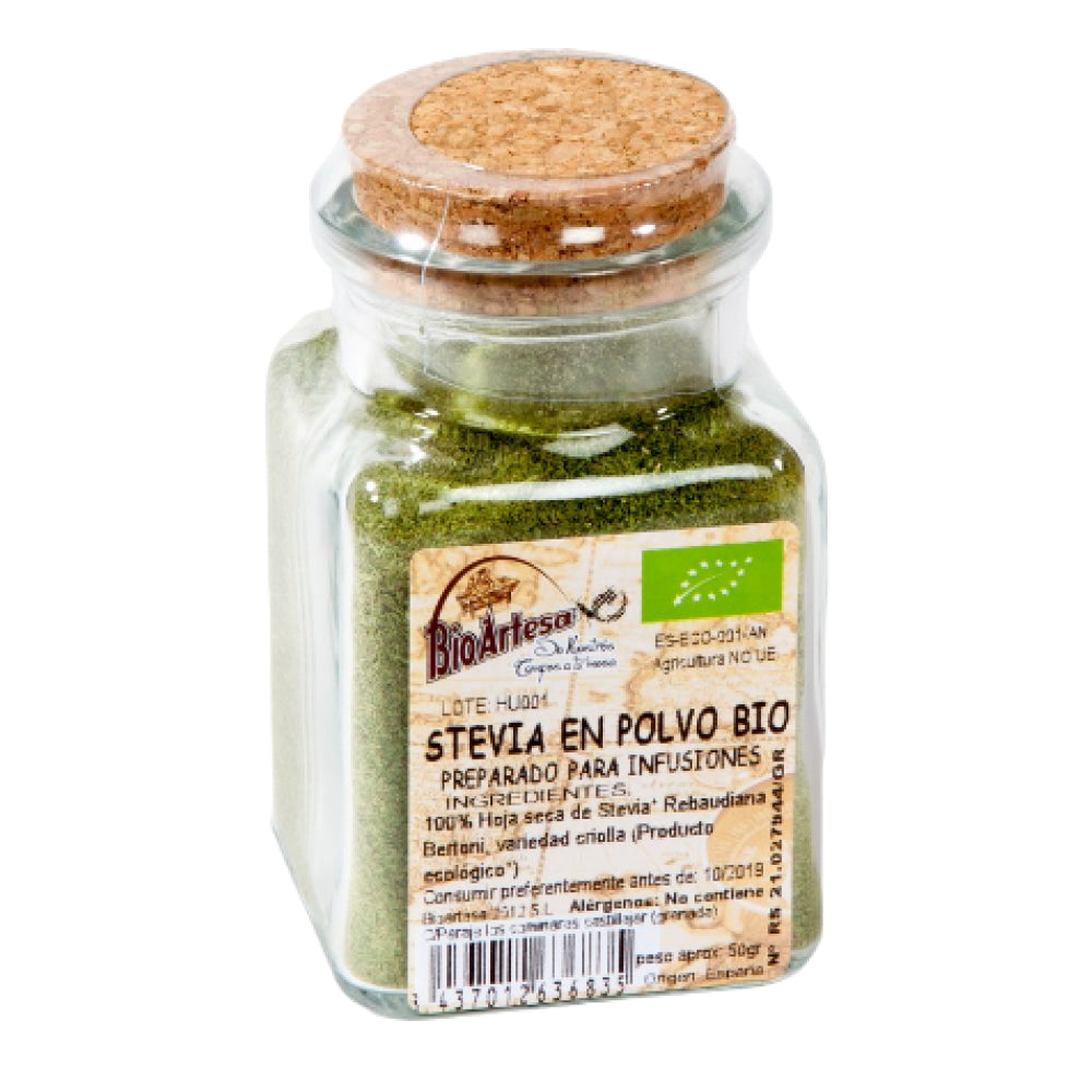 Stevia en polvo Bio 50 Gr