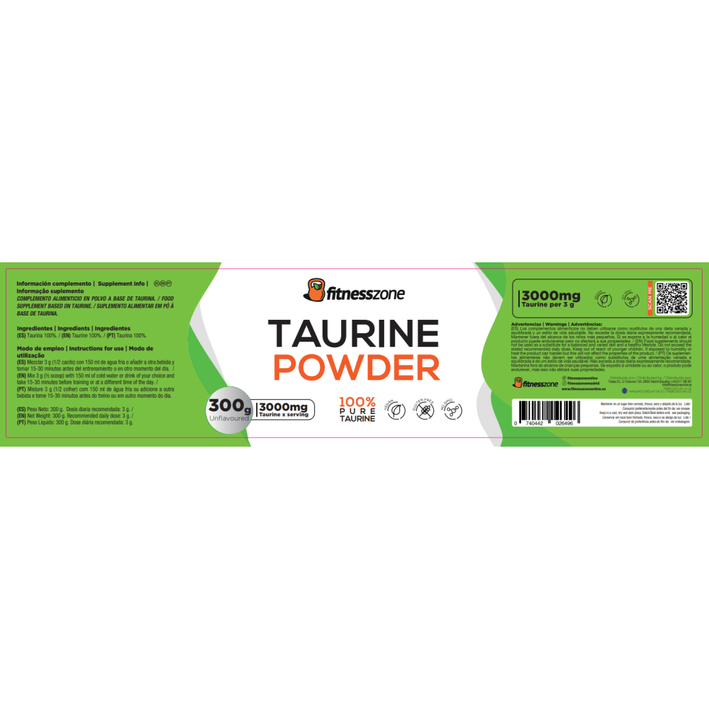 Taurine Powder 300 Gr