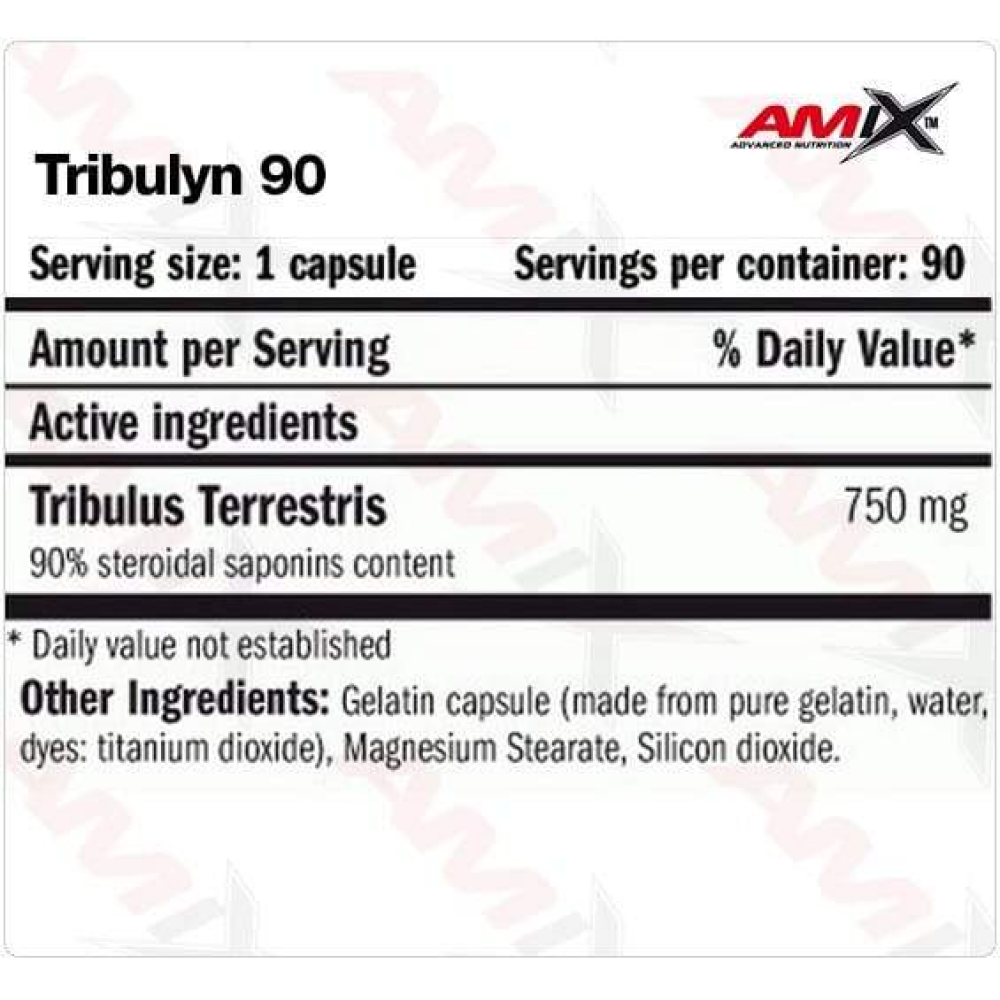 Tribulyn Max 90% 90 Caps Prohormonal