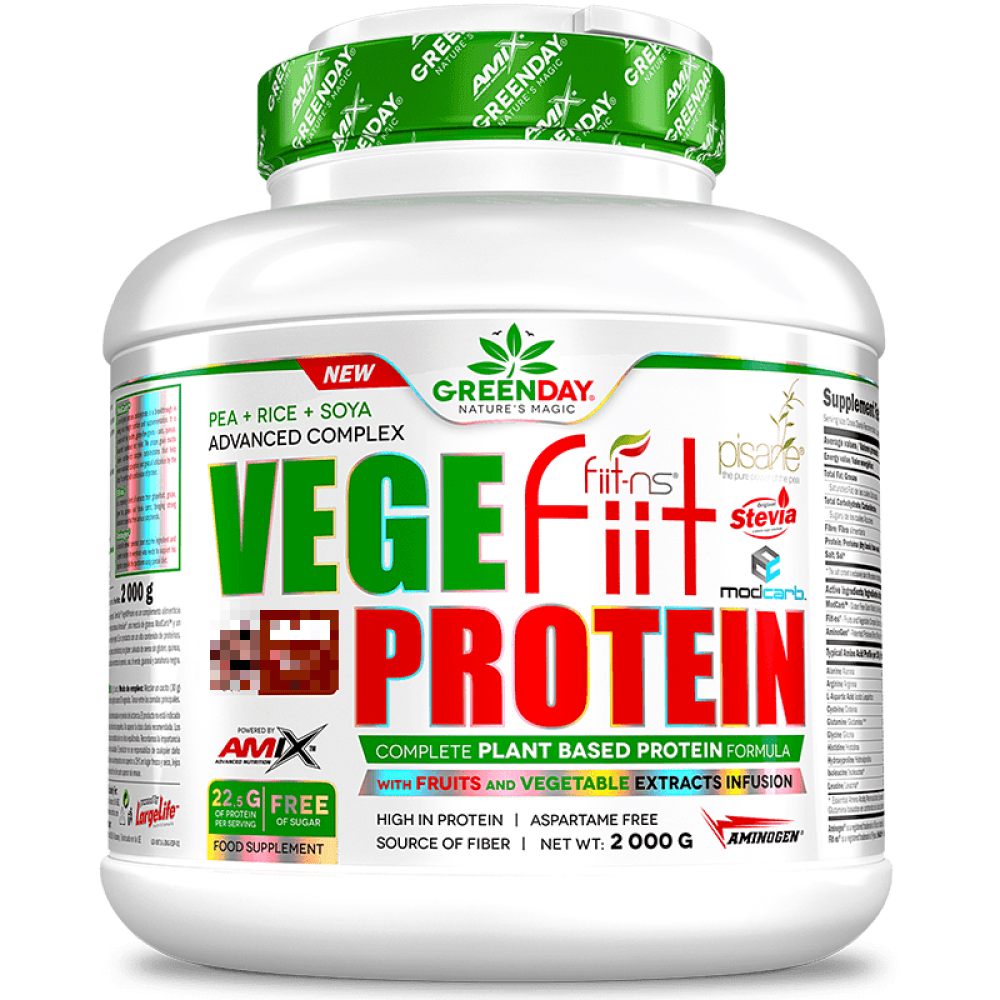 Vegefiit Protein 2 Kg Chocolate - Cacahuete Caramelo Proteina