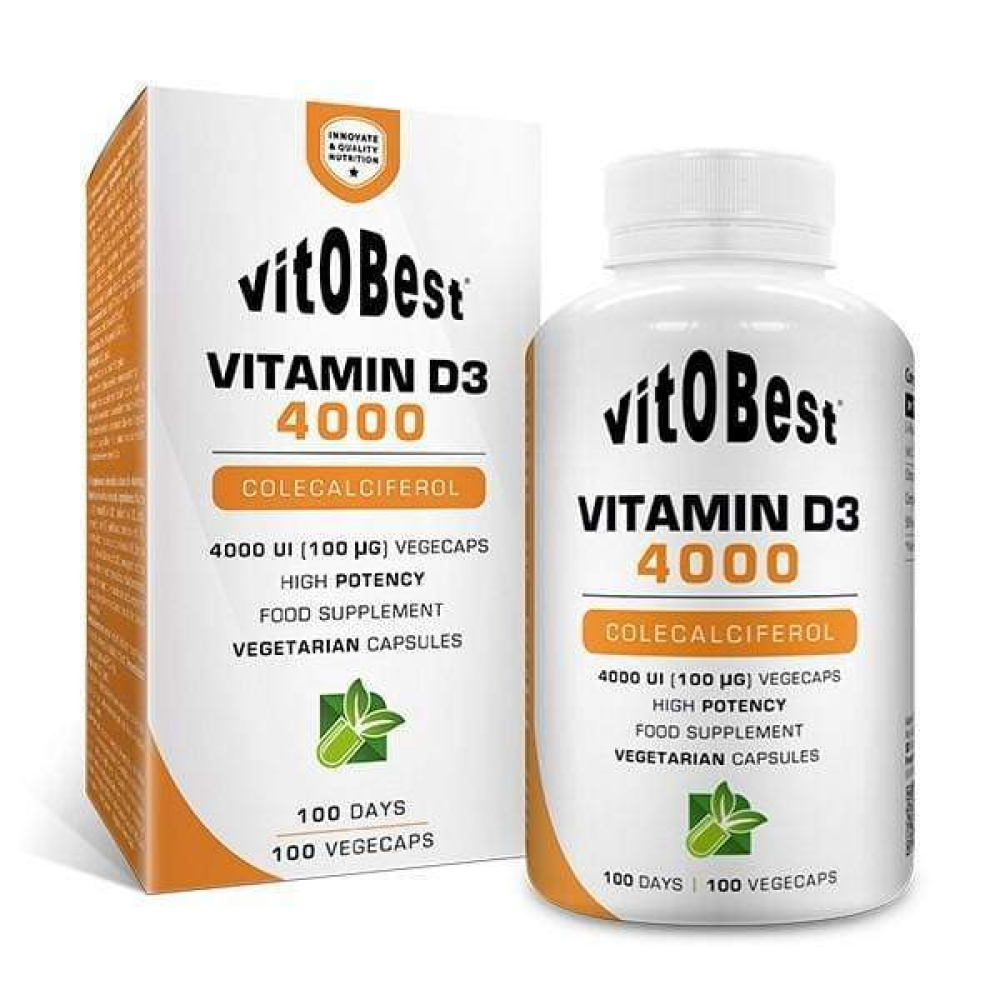 Vitamin D3 4000 I.U 100 Caps