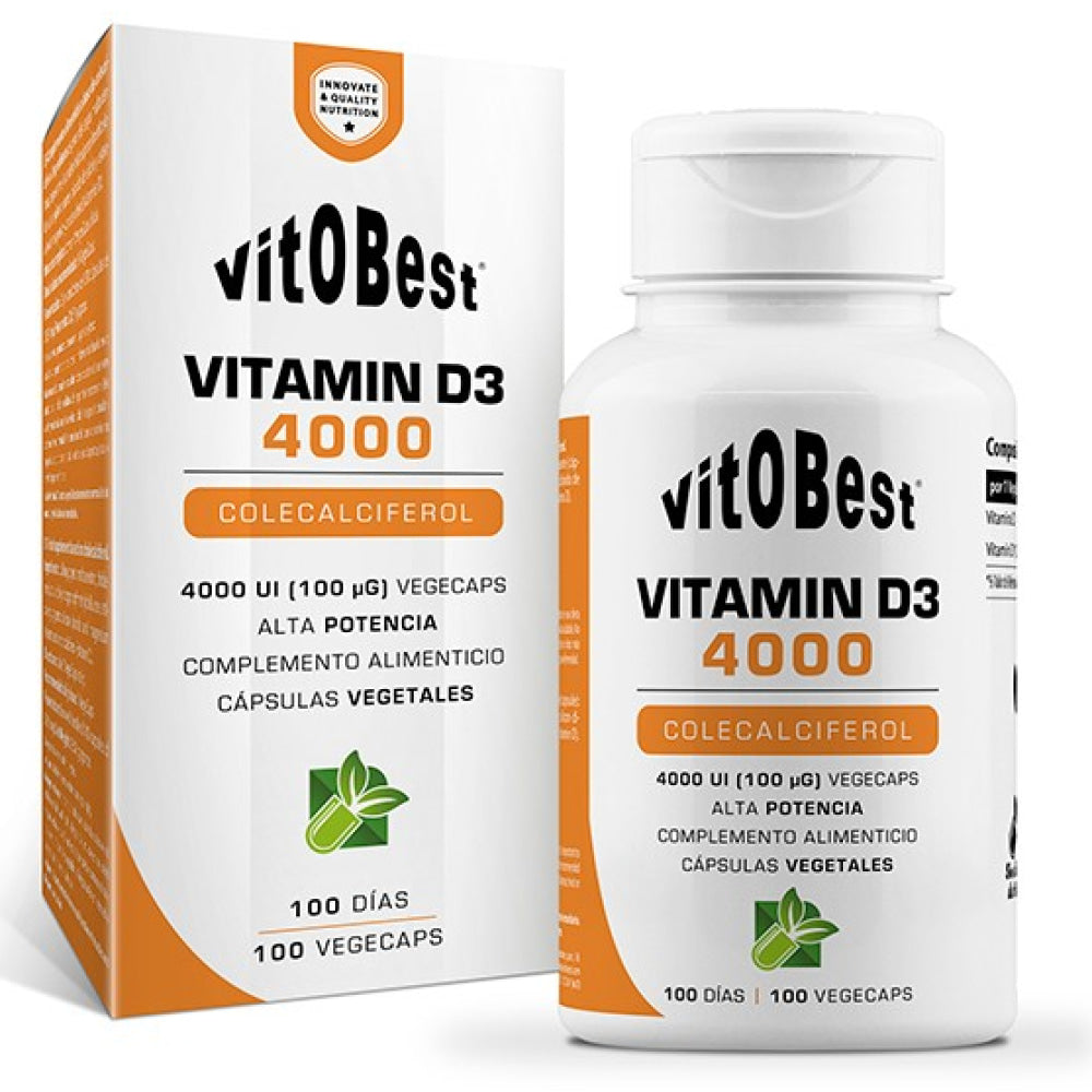 Vitamin D3 4000 I.U 100 Caps