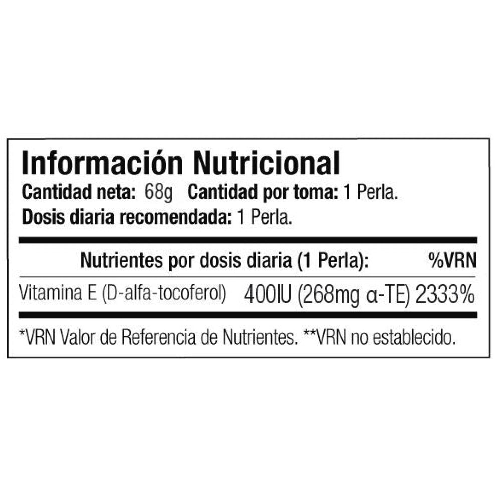 Vitamin E 100 Perlas Vitaminas