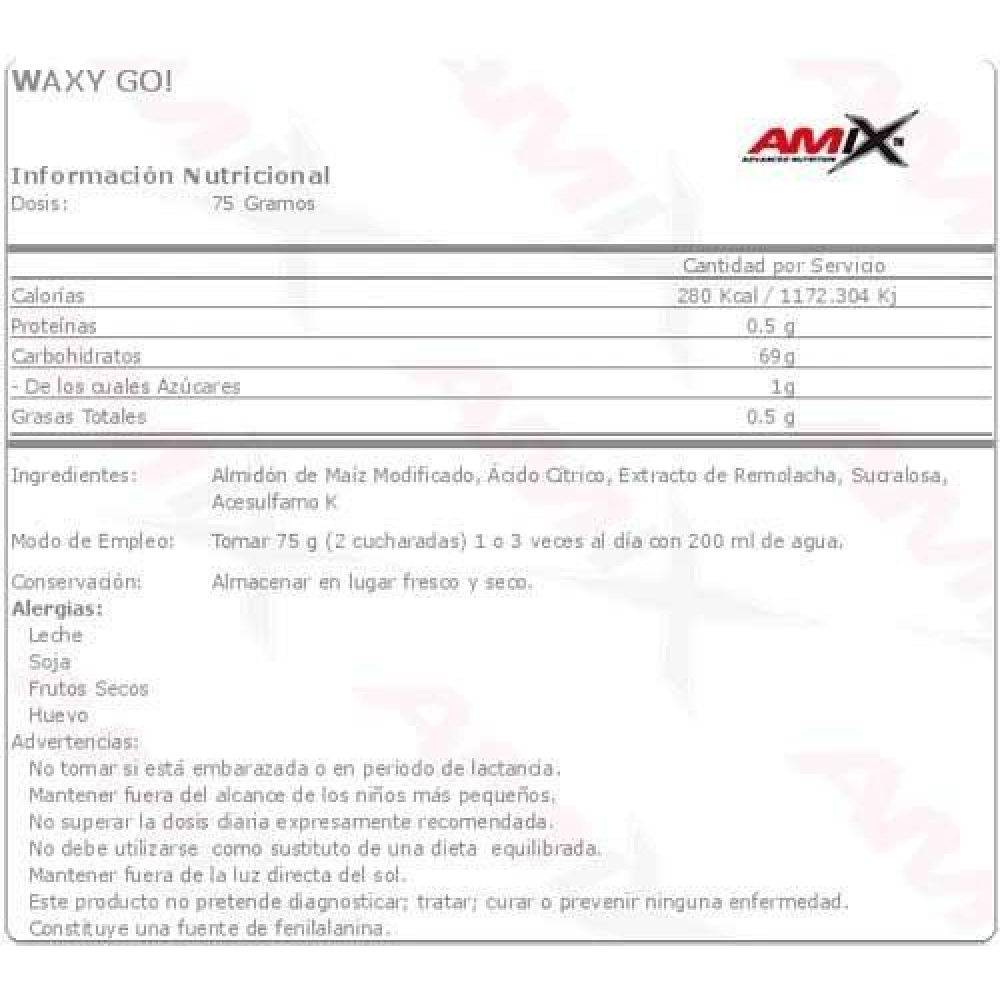 Waxygo 2 Kg Amilopectina