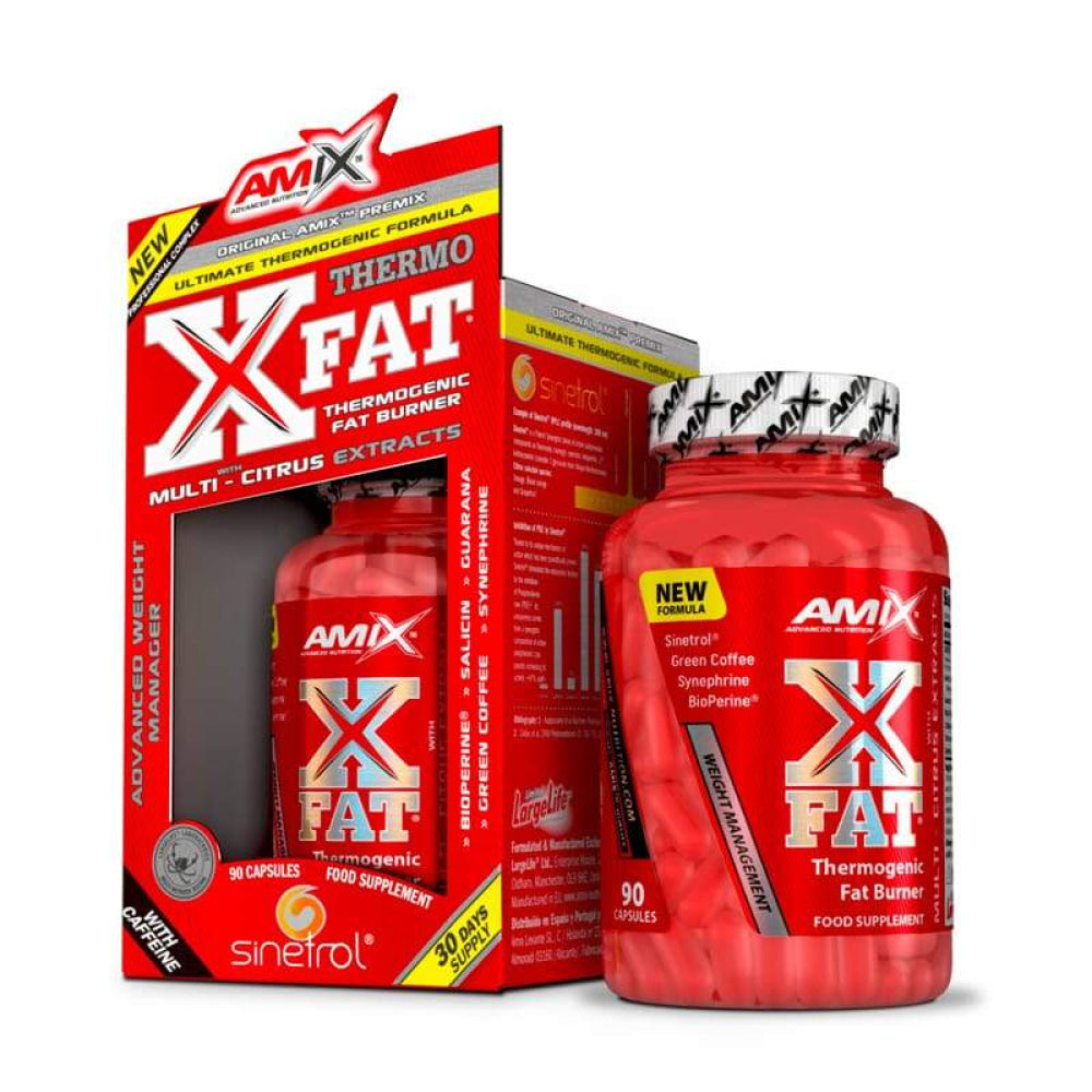 X Fat Thermogenic Fat Burner 90 Caps Quemagrasas